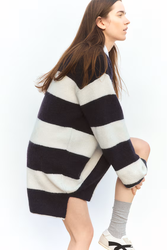 Платье из мягкой ребристой ткани