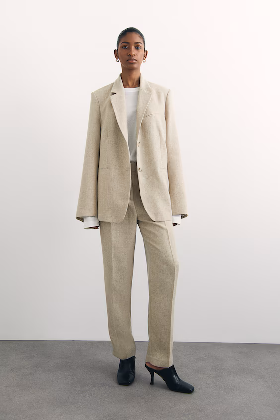 Классические зауженные брюки