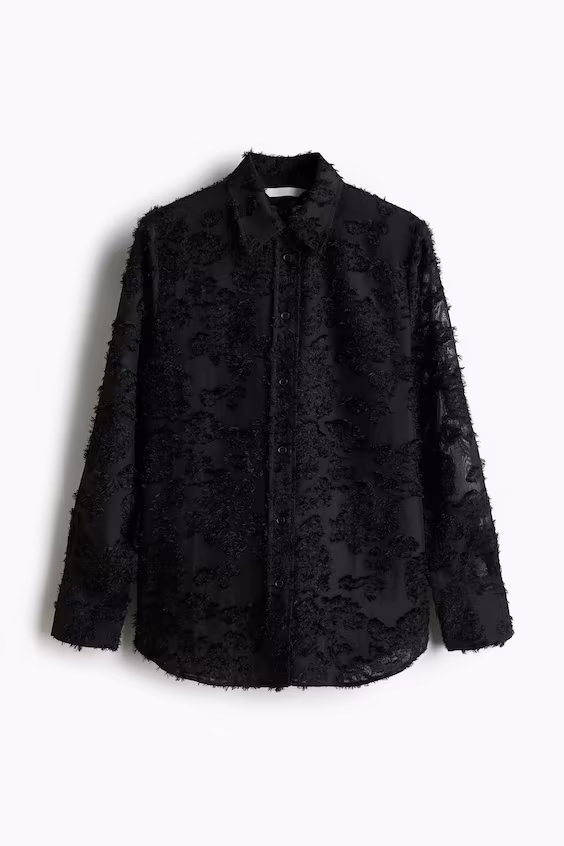 Рубашка с текстурой