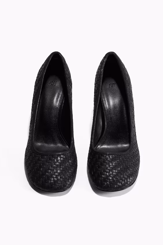 Классические плетеные туфли