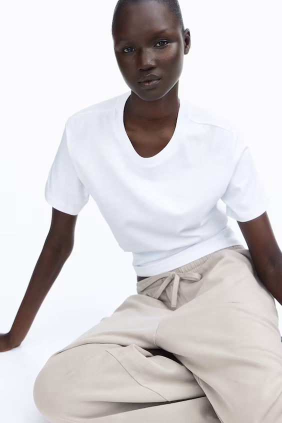 Брюки для тренировок из выстиранных хлопков