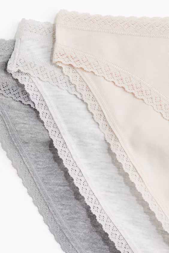 Пакет из 7 трусиков-бикини из хлопка