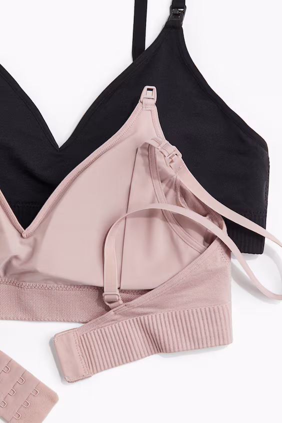 Mama набор из 2 бесшовных кормящих бюстгальтеров