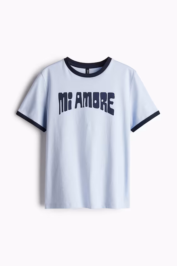 Футболка с принтом