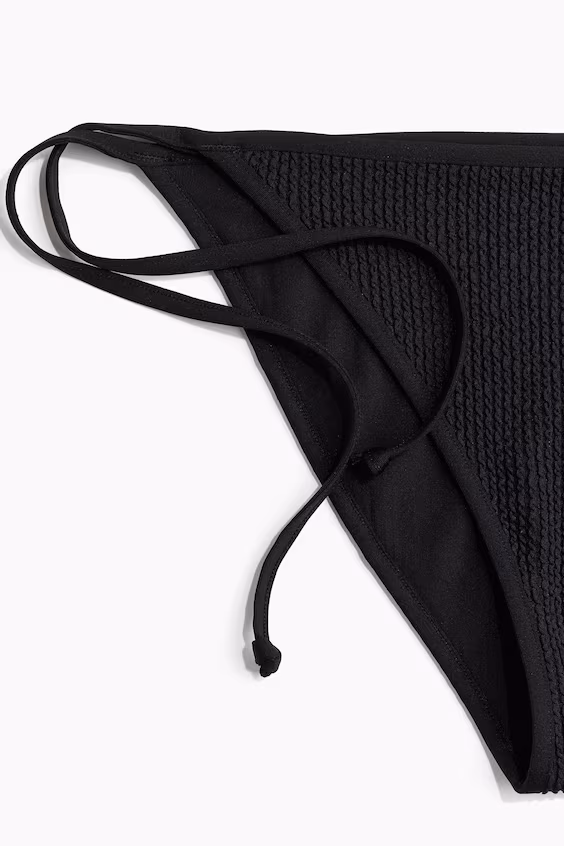 Бикини слитная купальная трусики со шнуровкой