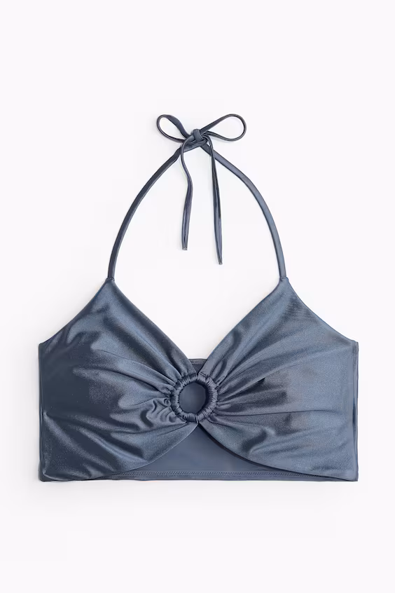 Верх купальника на шее