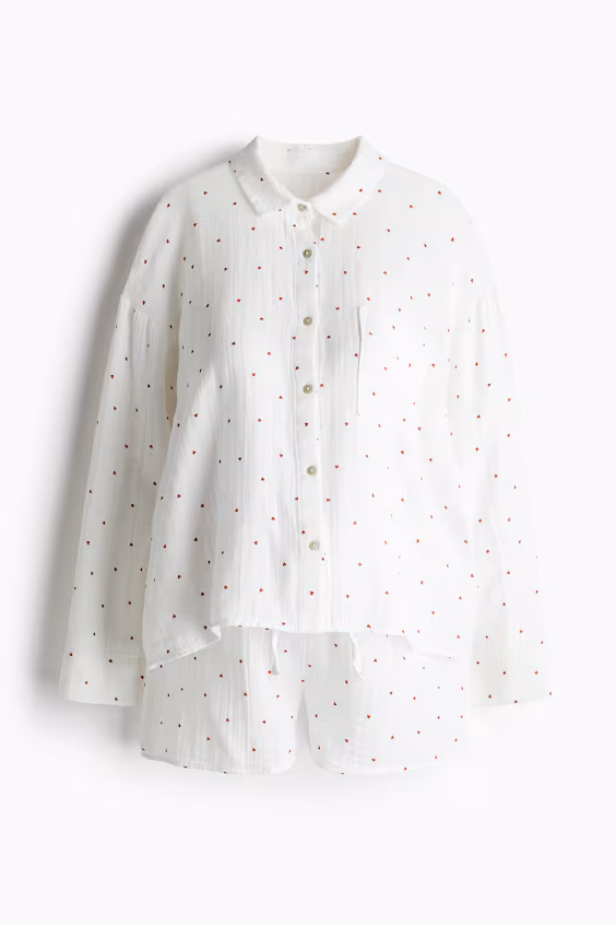 Пижама mama before & after из муслина