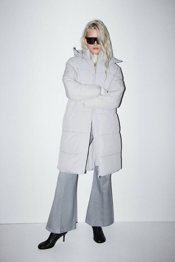Пуховое пальто