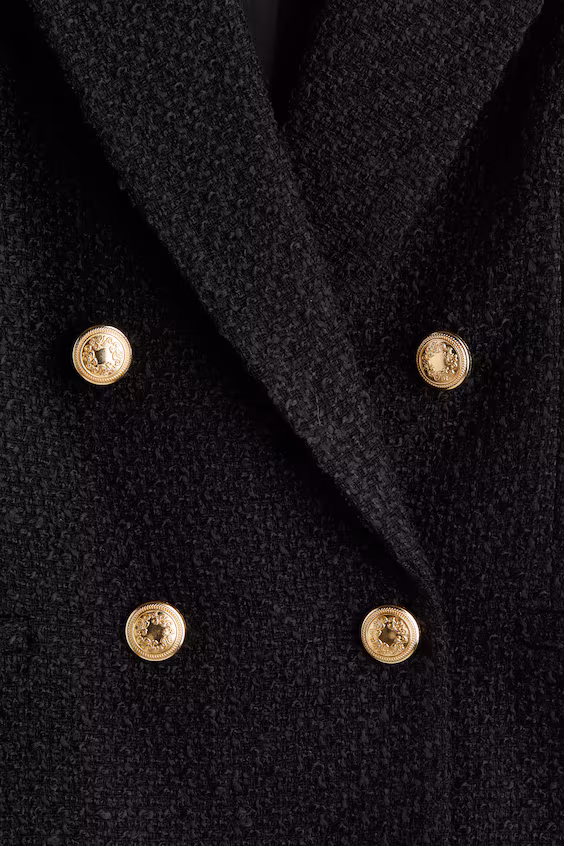 Пиджак из ткани с текстурой