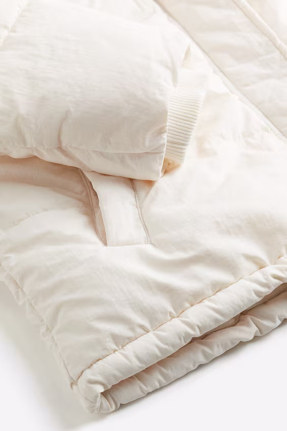 Стеганое пальто