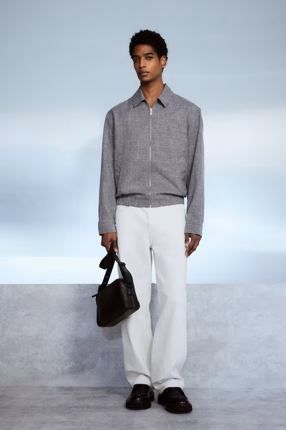 Куртка из хлопкового канваса regular fit