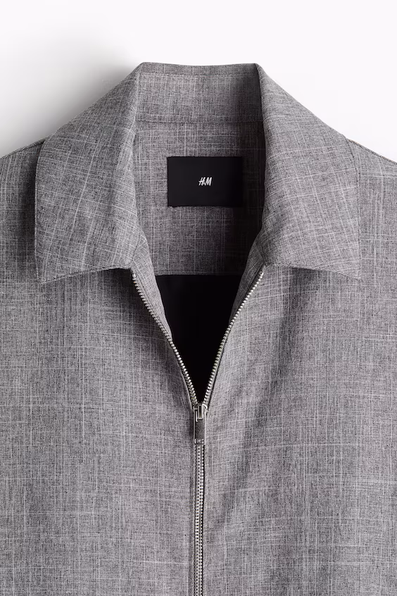 Куртка из хлопкового канваса regular fit