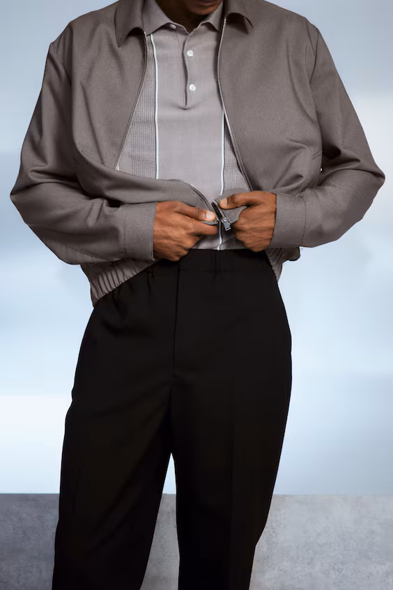 Узкие брюки relaxed fit