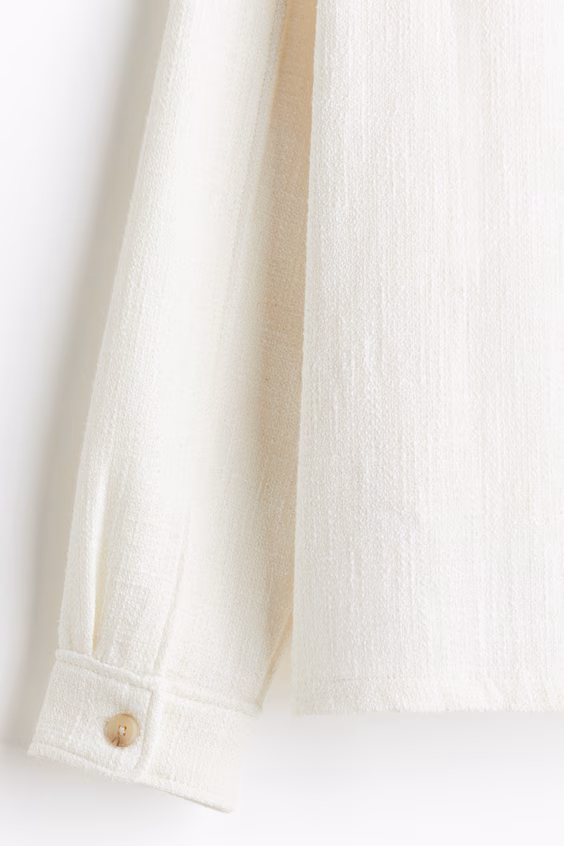 Рубашка с текстурным тканью regular fit