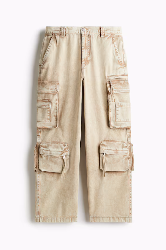 Джинсы loose cargo