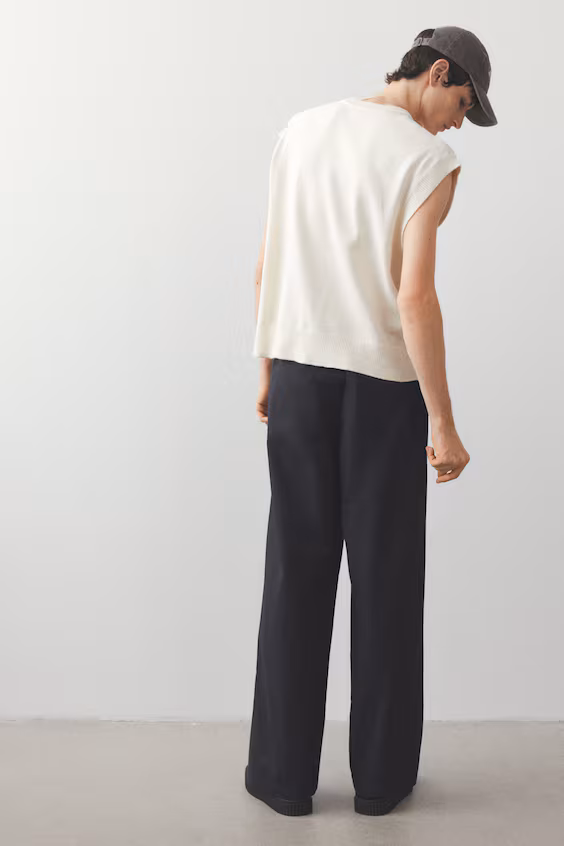 Брюки из поплина regular fit