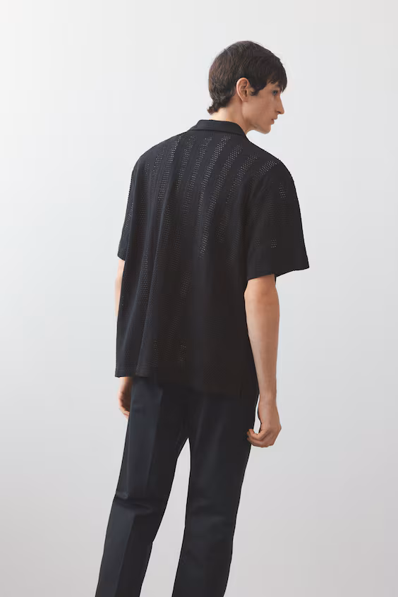 Рубашка с карманом loose fit