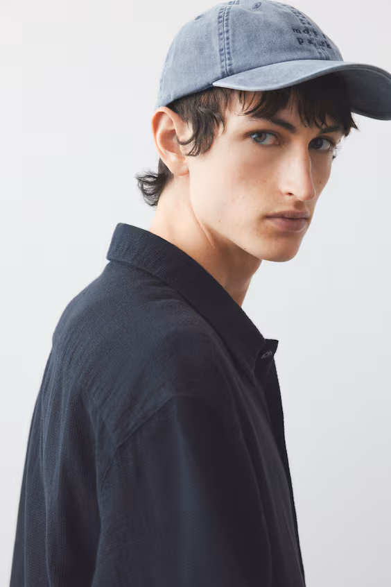 Рубашка с текстурой стандартного кроя