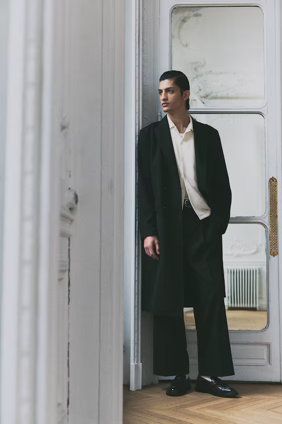 Рубашка курортного стиля с текстурой regular fit