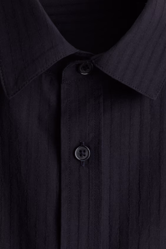 Рубашка из смесовой льоселла regular fit