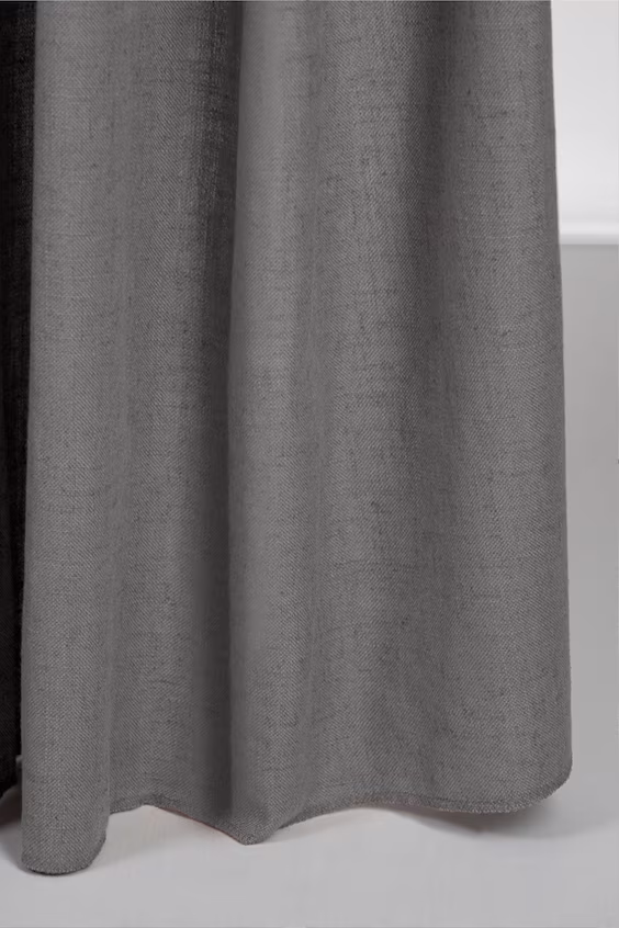 Комплект из 1 широкого шторного полотна лина