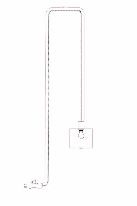 Наружный фонарь с лампой