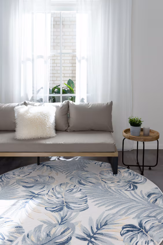 Ковер для внутреннего и наружного использования flora