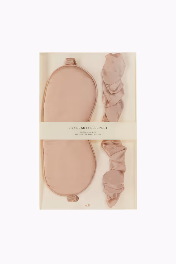 Набор для красивого сна из шелка