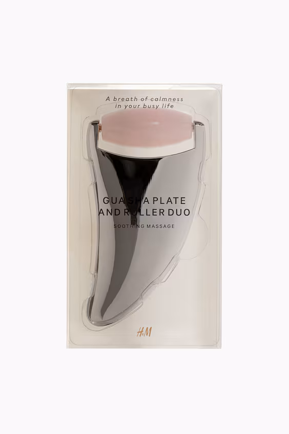 Набор пластины для гуаша массажа и ролика h&m