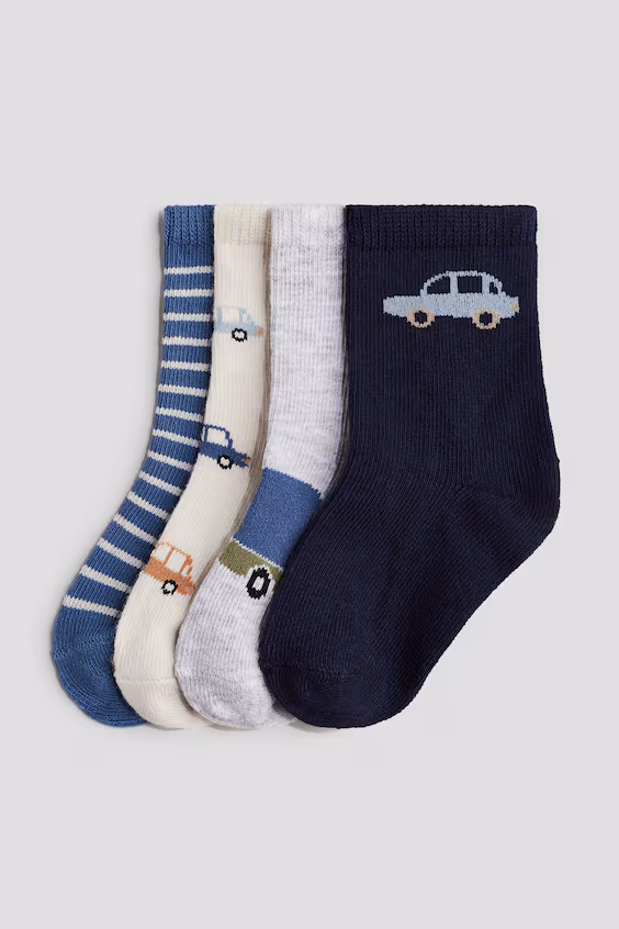 Набор из 4 пар носков