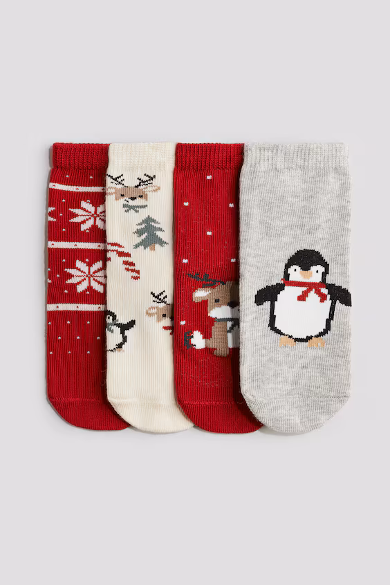 Набор из 4 пар носков