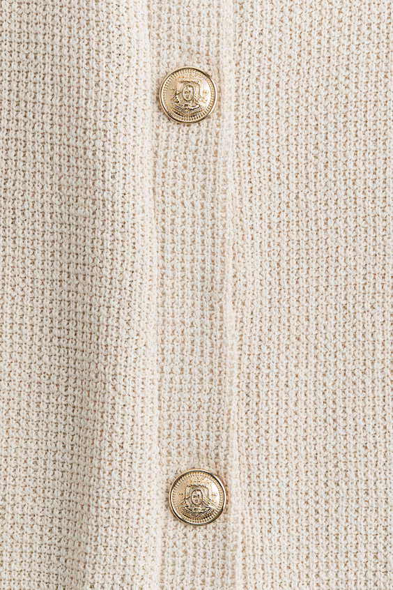 Пальто из джерси с текстурой h&m