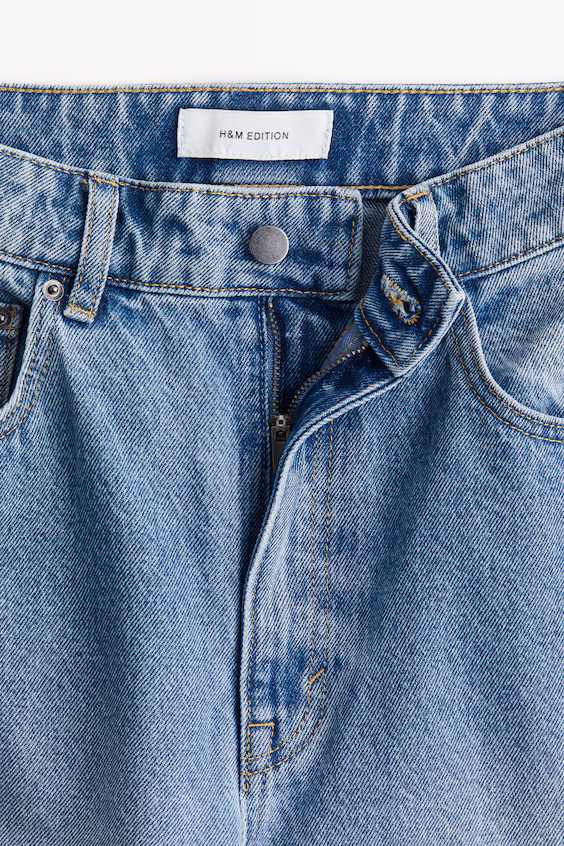 Джинсы широкие