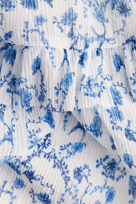 Платье из плиссированного джерси