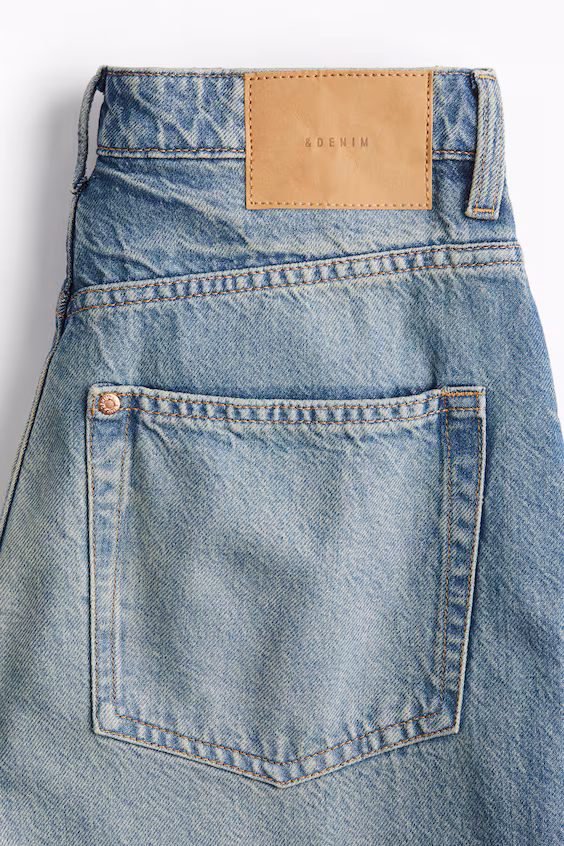 Джинсы curvy fit baggy high