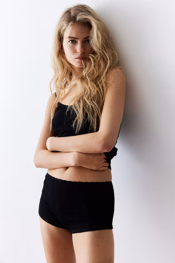 Трусики shortie из пунтеля