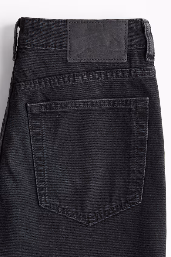 Джинсы straight high ankle