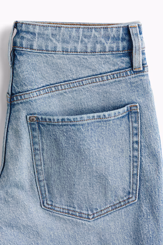 Джинсы slim straight high ankle