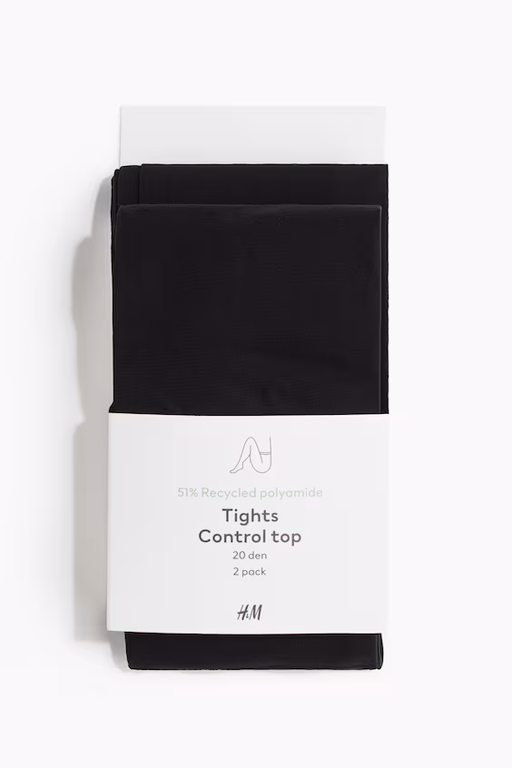 Набор из 2 колготок с утяжкой 20 ден