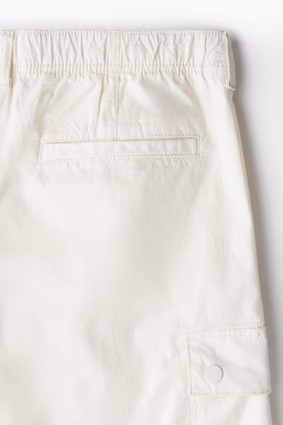 Брюки карго slim fit из ткани рипстоп