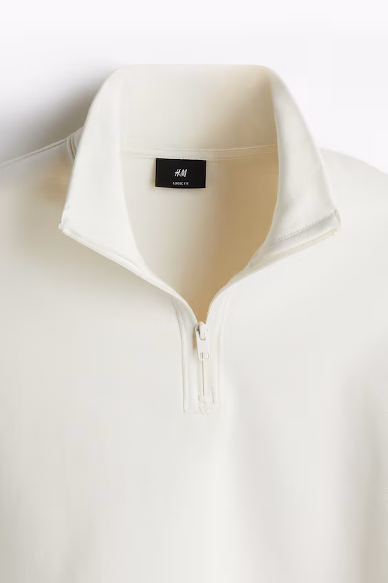 Толстовка на молнии свободного кроя