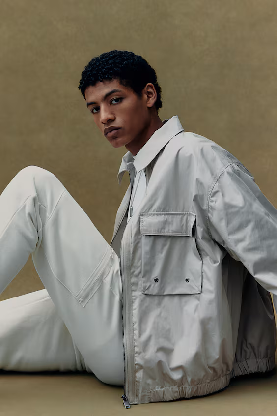 Брюки joggers slim fit с карманами