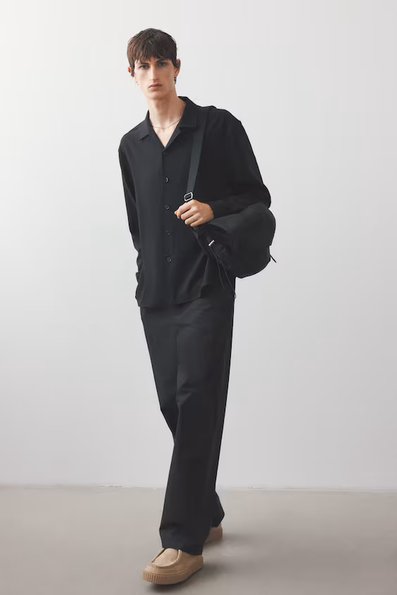 Рубашка regular fit курортного стиля