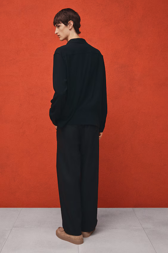 Рубашка regular fit курортного стиля