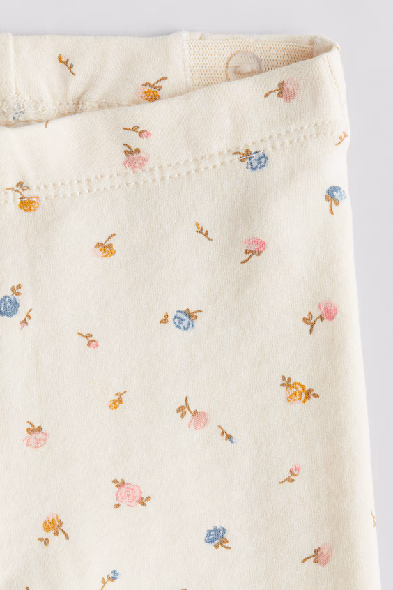 Леггинсы из хлопкового джерси