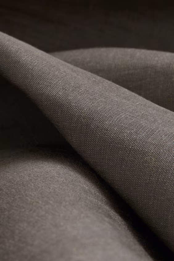 Набор из 2 длинных занавесей из смеси лиоцелла