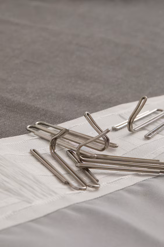 Набор из 2 плотных занавесок из смесовых волокон ленселюна