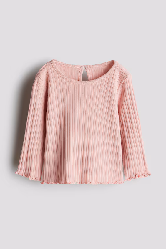 Свитер из рубчатого джерси