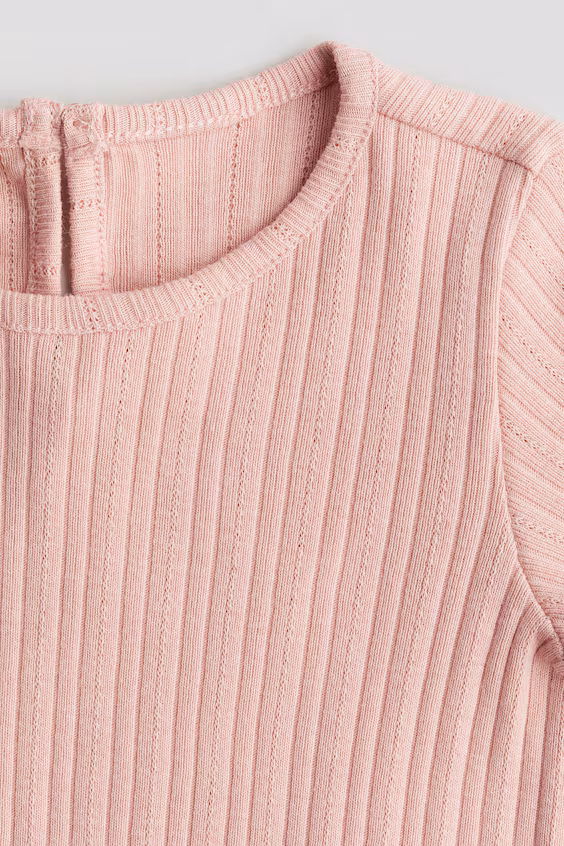 Свитер из рубчатого джерси