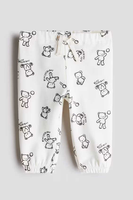 Брюки-джоггеры из мольтона